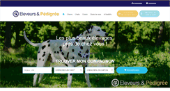 Desktop Screenshot of eleveurs-pedigree.com